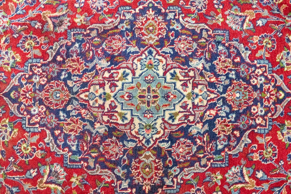 Tapis persan - Keshan - 367 x 282 cm - rouge