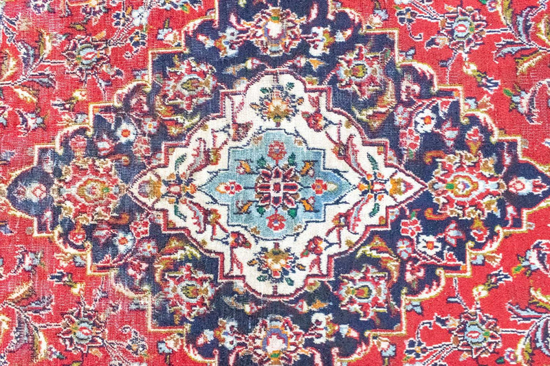 Tapis persan - Keshan - 337 x 241 cm - rouge