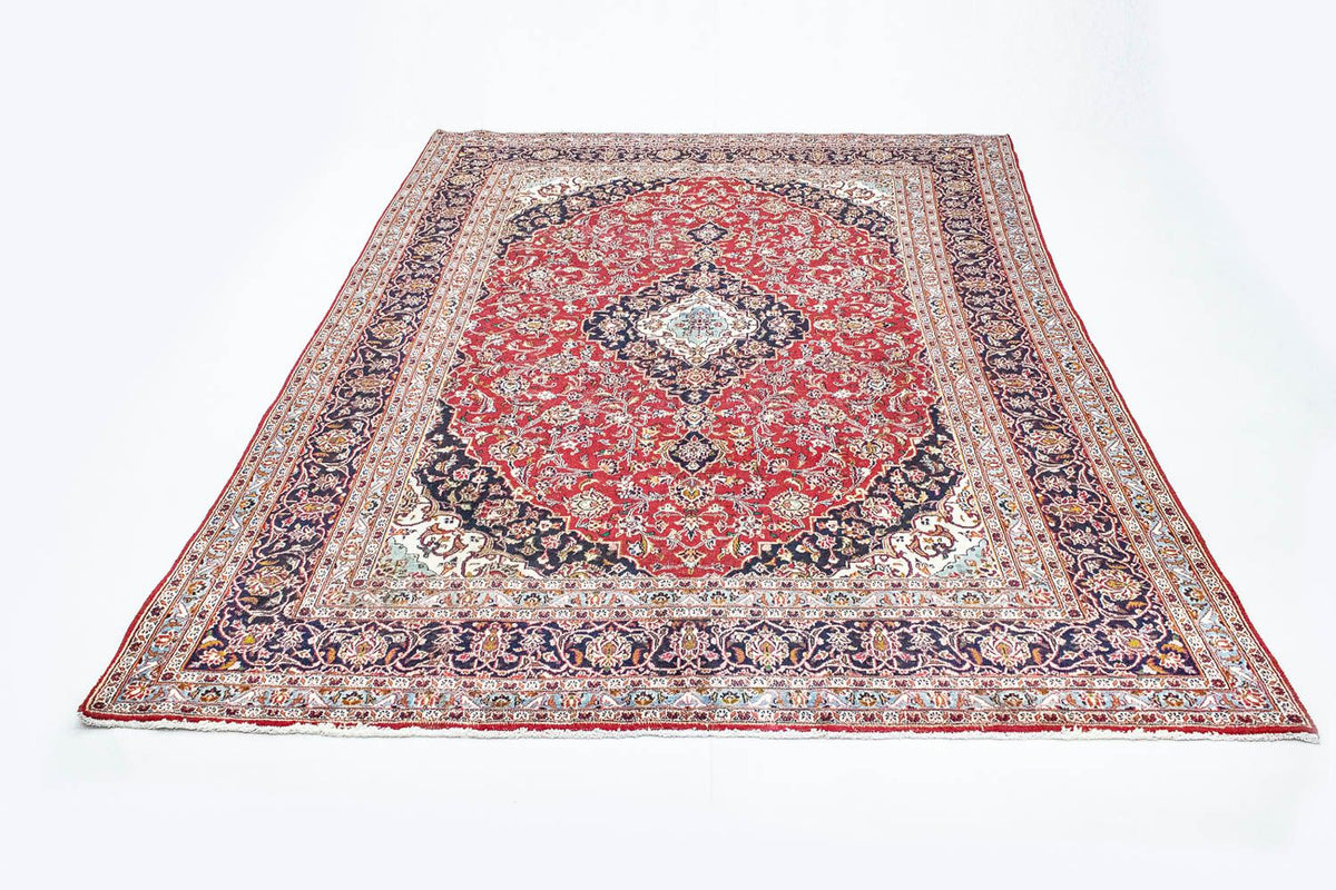 Tapis persan - Keshan - 337 x 241 cm - rouge
