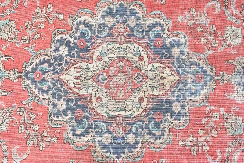 Tapis persan - Tabriz - 345 x 266 cm - rouge