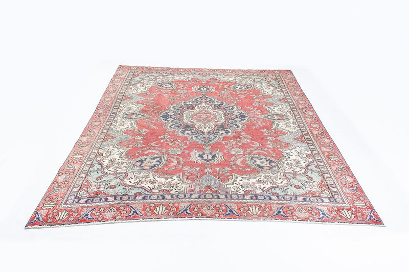 Tapis persan - Tabriz - 345 x 266 cm - rouge
