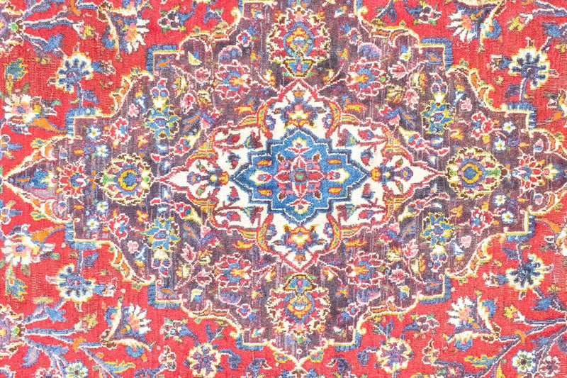 Tapis persan - Keshan - 388 x 295 cm - rouge
