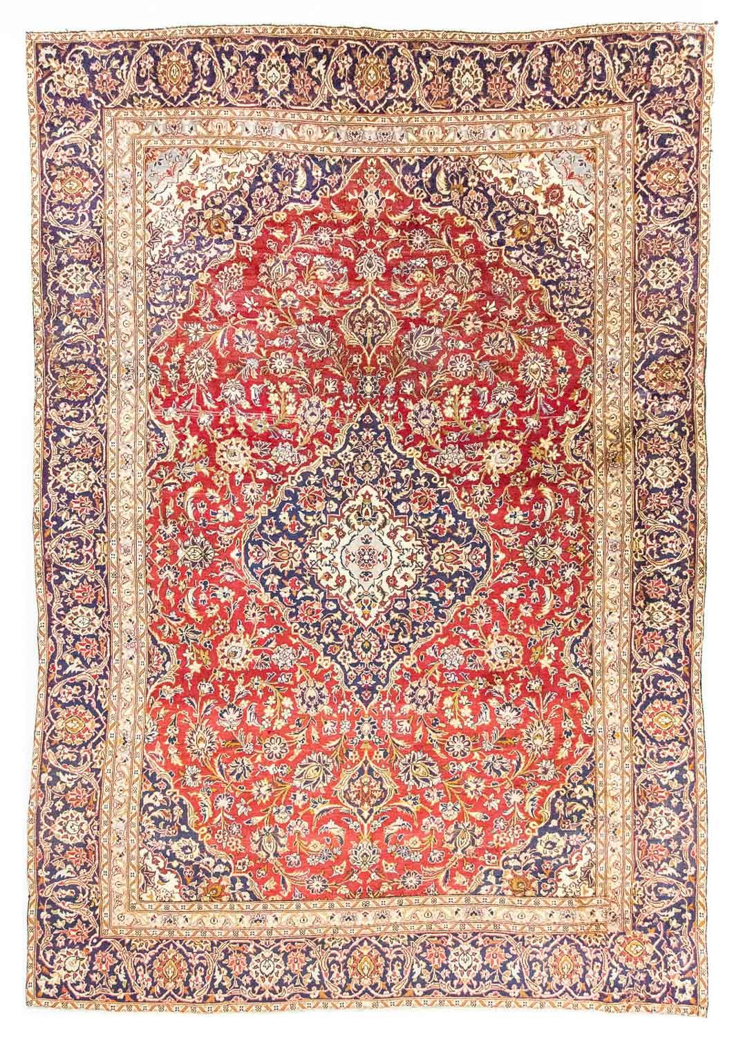 Tapis persan - Keshan - 385 x 260 cm - rouge