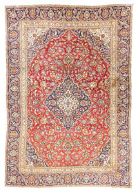 Tapis persan - Keshan - 385 x 260 cm - rouge