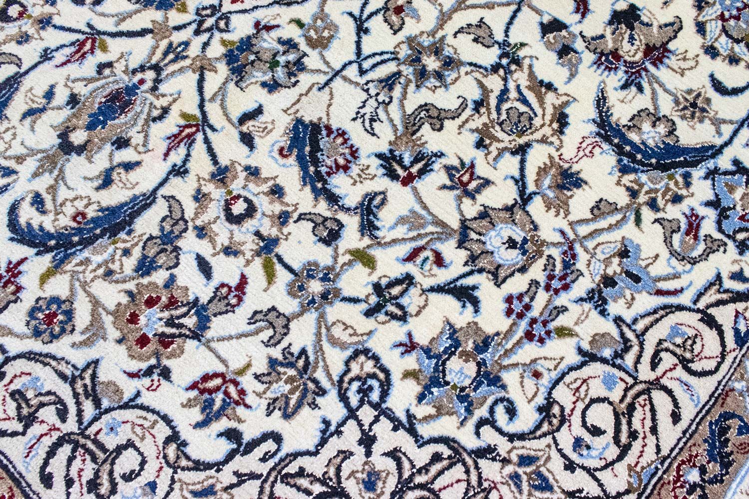 Tapis persan - Nain - Royal - 338 x 210 cm - beige