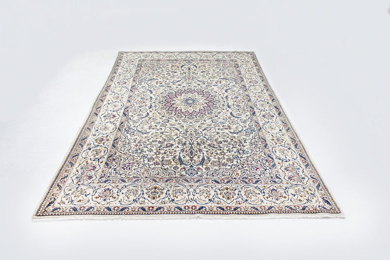 Tapis persan - Nain - Royal - 338 x 210 cm - beige
