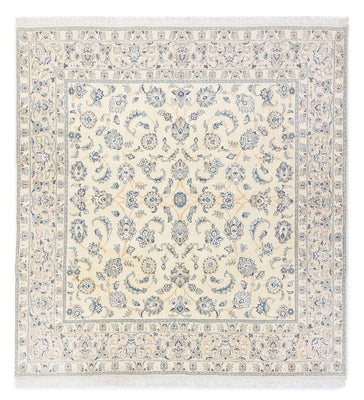 Tapis persan - Nain - Royal carré  - 210 x 200 cm - beige