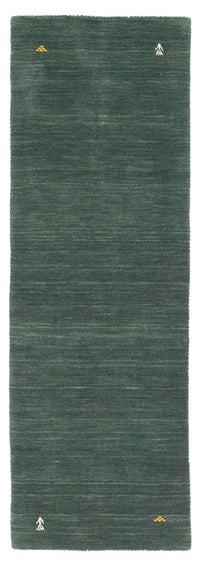 Tapis de couloir Tapis Gabbeh - Softy - 184 x 62 cm - vert