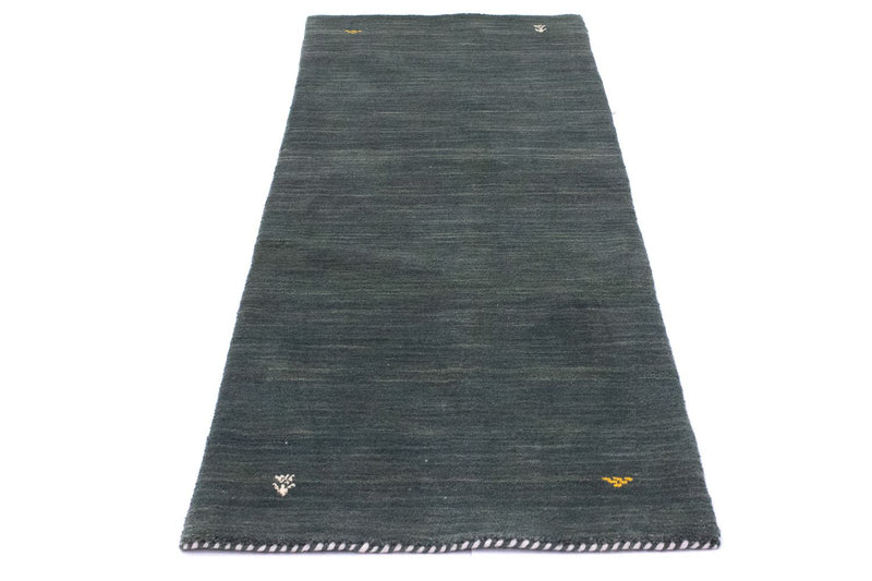 Tapis de couloir Tapis Gabbeh - Softy - 184 x 62 cm - vert