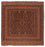 Tapis Kelim - Oriental carré  - 123 x 114 cm - rouge