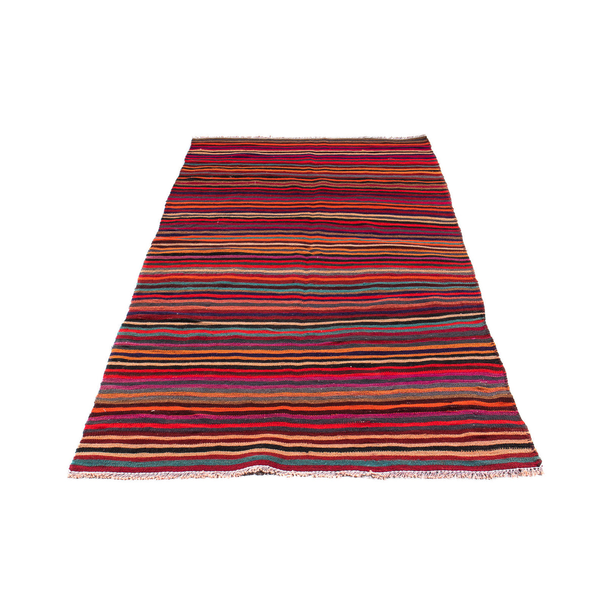 Tapis Kelim - Vieux - 200 x 110 cm - multicolore