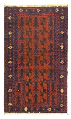 Tapis Belutsch - 133 x 80 cm - orange