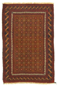 Tapis Belutsch - 125 x 79 cm - marron