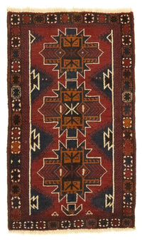 Tapis Belutsch - 134 x 80 cm - rouge
