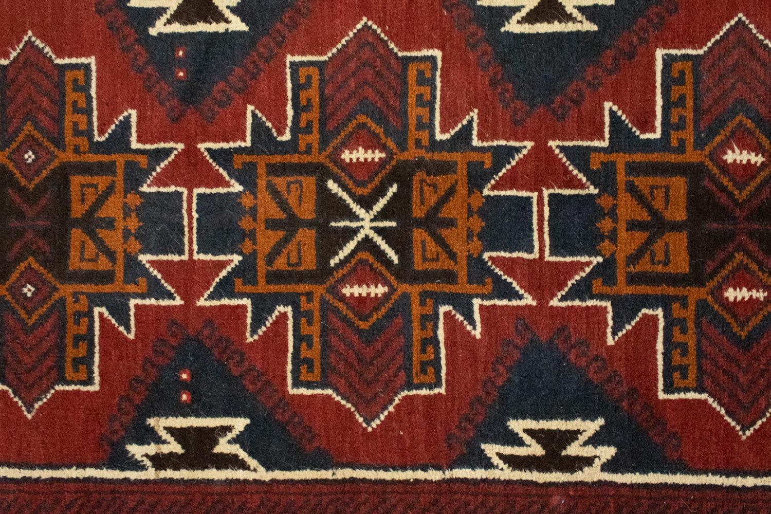 Tapis Belutsch - 134 x 80 cm - rouge