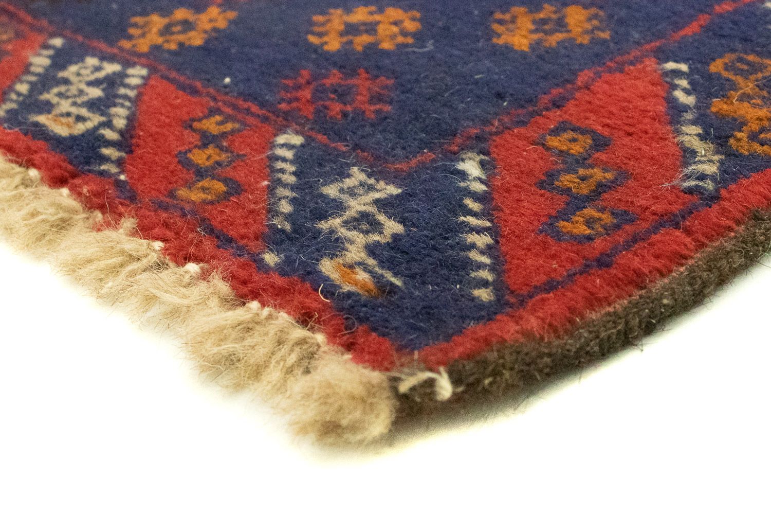 Tapis Belutsch - 145 x 83 cm - bleu