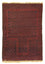 Tapis Belutsch - 124 x 83 cm - marron