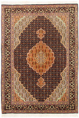 Tapis persan - Tabriz - Royal - 146 x 101 cm - bleu