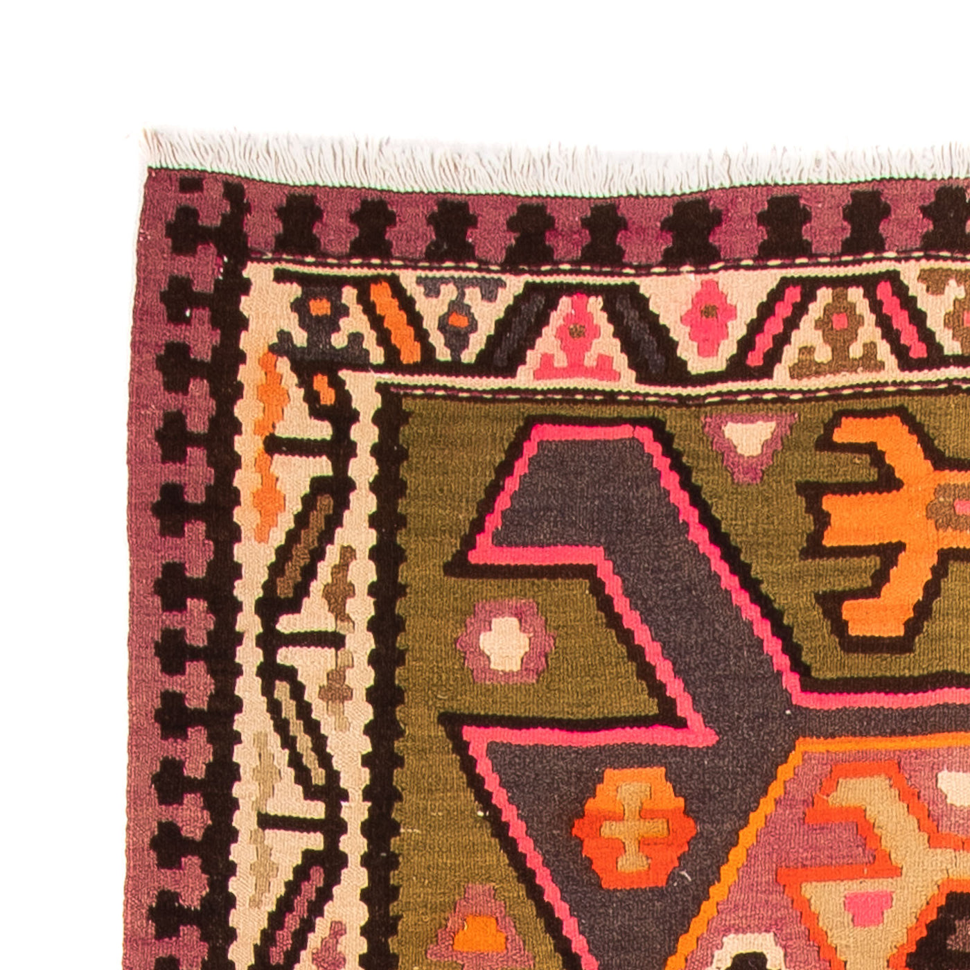 Kilim ancien Tapis 305x145cm