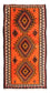 Tapis de couloir Tapis Kelim - Vieux - 265 x 145 cm - multicolore