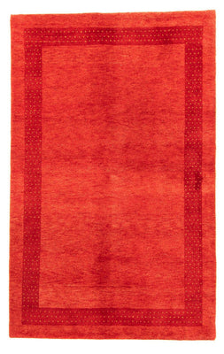 Tapis Gabbeh - Indus - 245 x 154 cm - rouge foncé