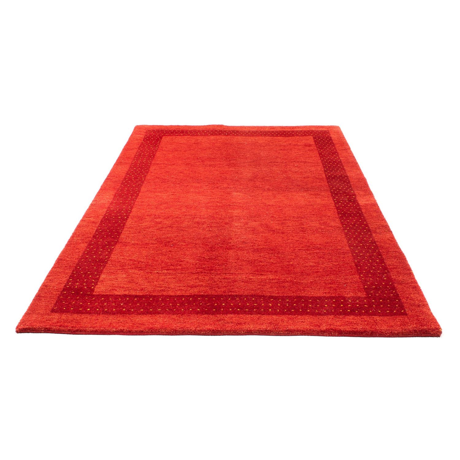 Tapis Gabbeh - Indus - 245 x 154 cm - rouge foncé
