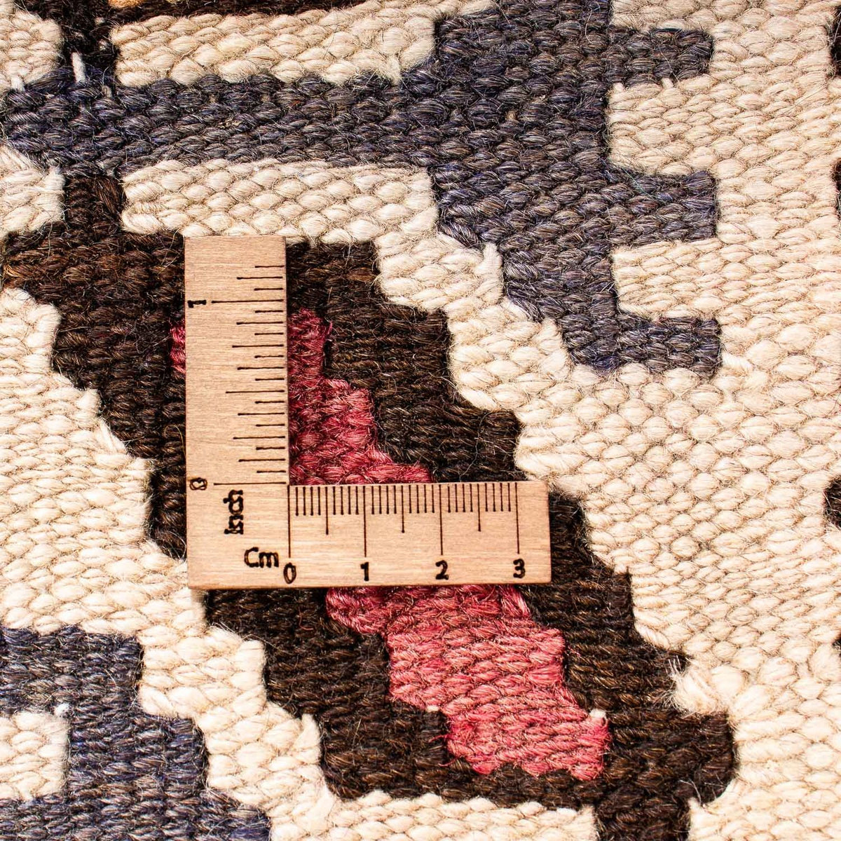 Tapis de couloir Tapis Kelim - Vieux - 265 x 140 cm - multicolore