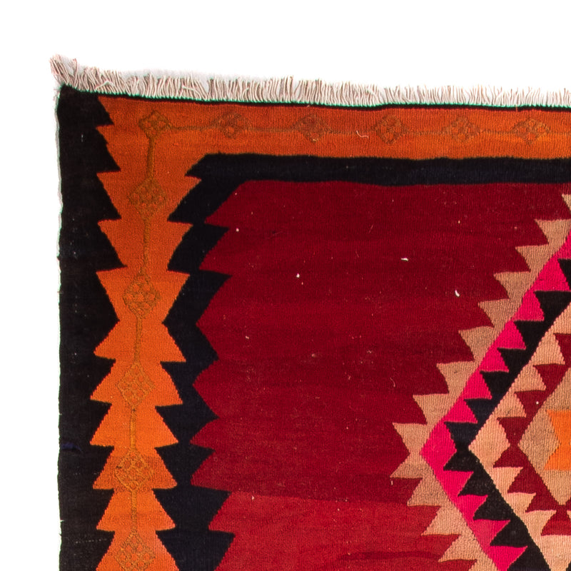 Tapis de couloir Tapis Kelim - Vieux - 360 x 160 cm - multicolore