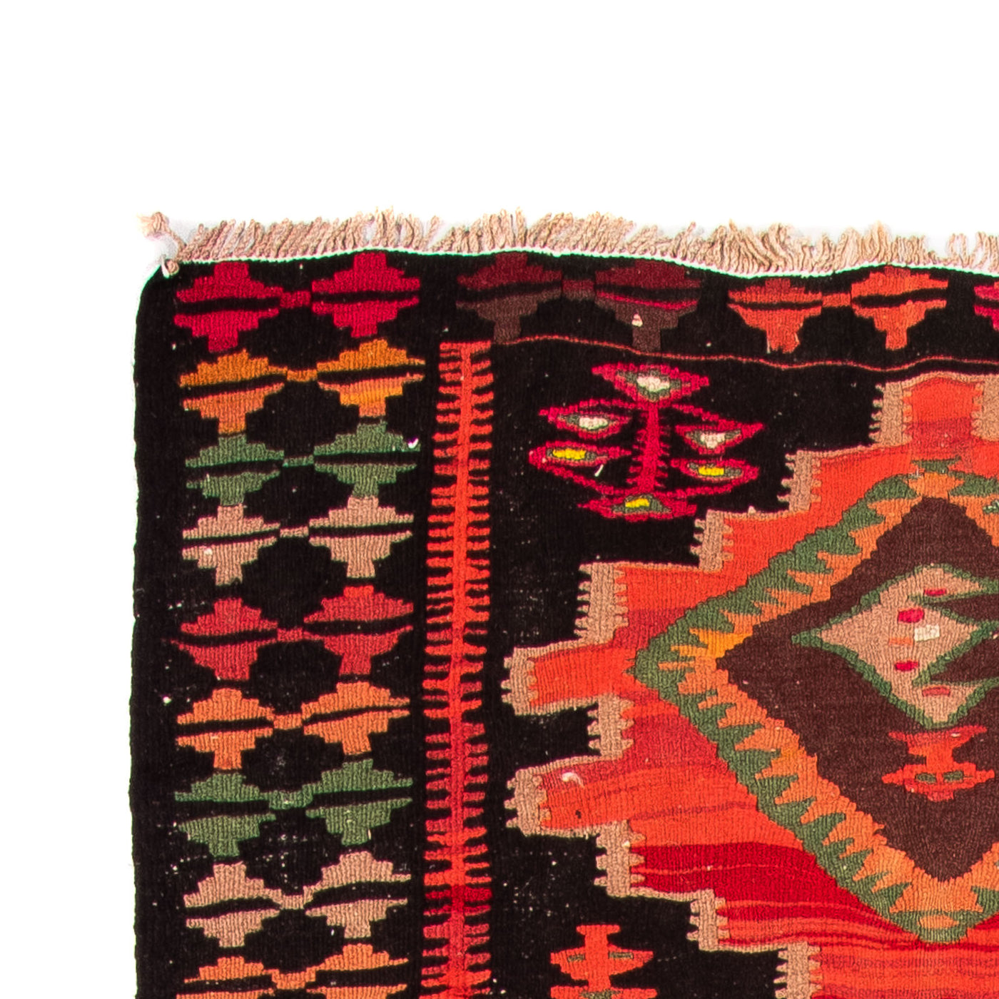 Kilim ancien Tapis 330x137cm