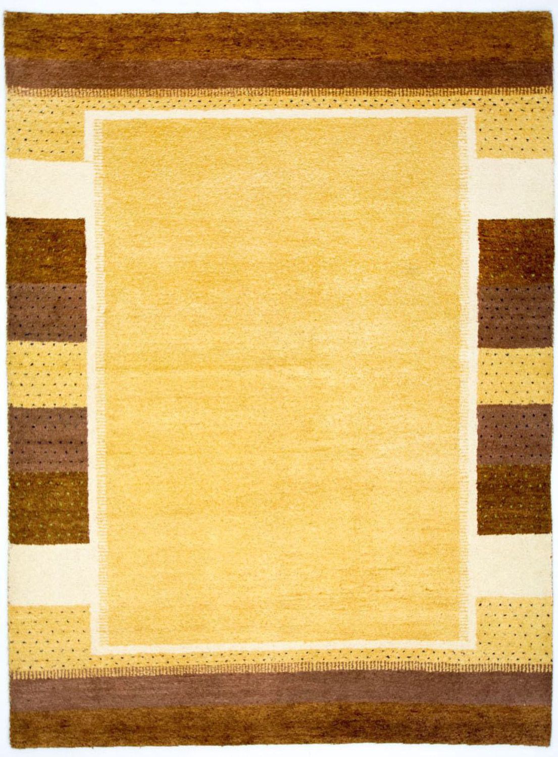 Tapis Gabbeh - Indus - 239 x 174 cm - or