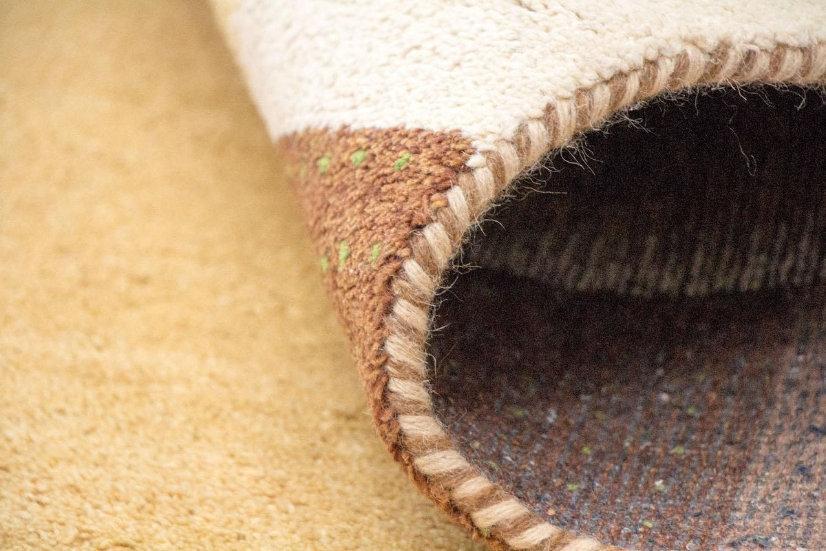 Tapis Gabbeh - Indus - 239 x 174 cm - or