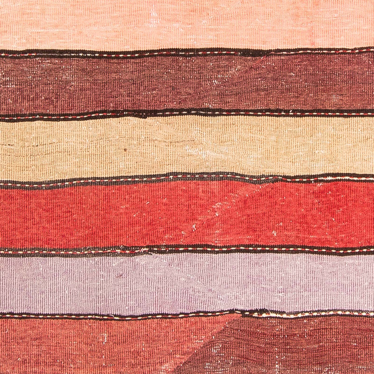 Tapis de couloir Tapis Kelim - Vieux - 320 x 150 cm - multicolore