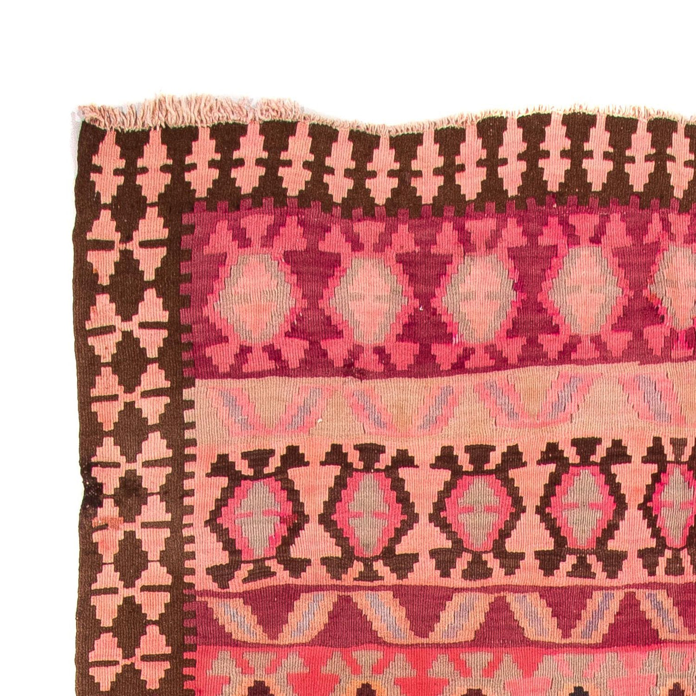 Kilim ancien Tapis 390x178cm