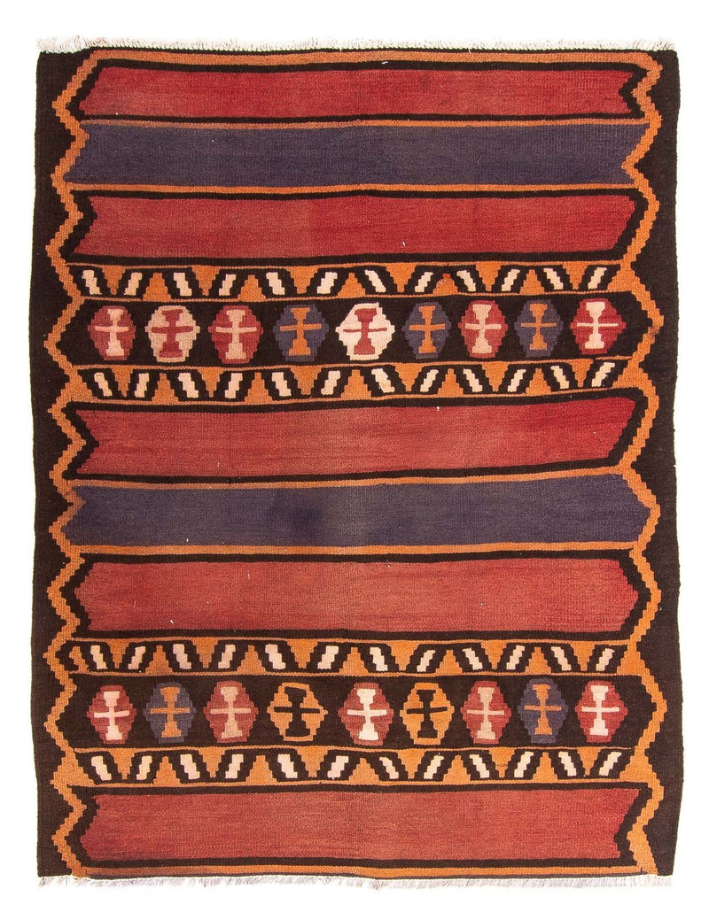 Tapis Kelim - Vieux - 180 x 140 cm - multicolore