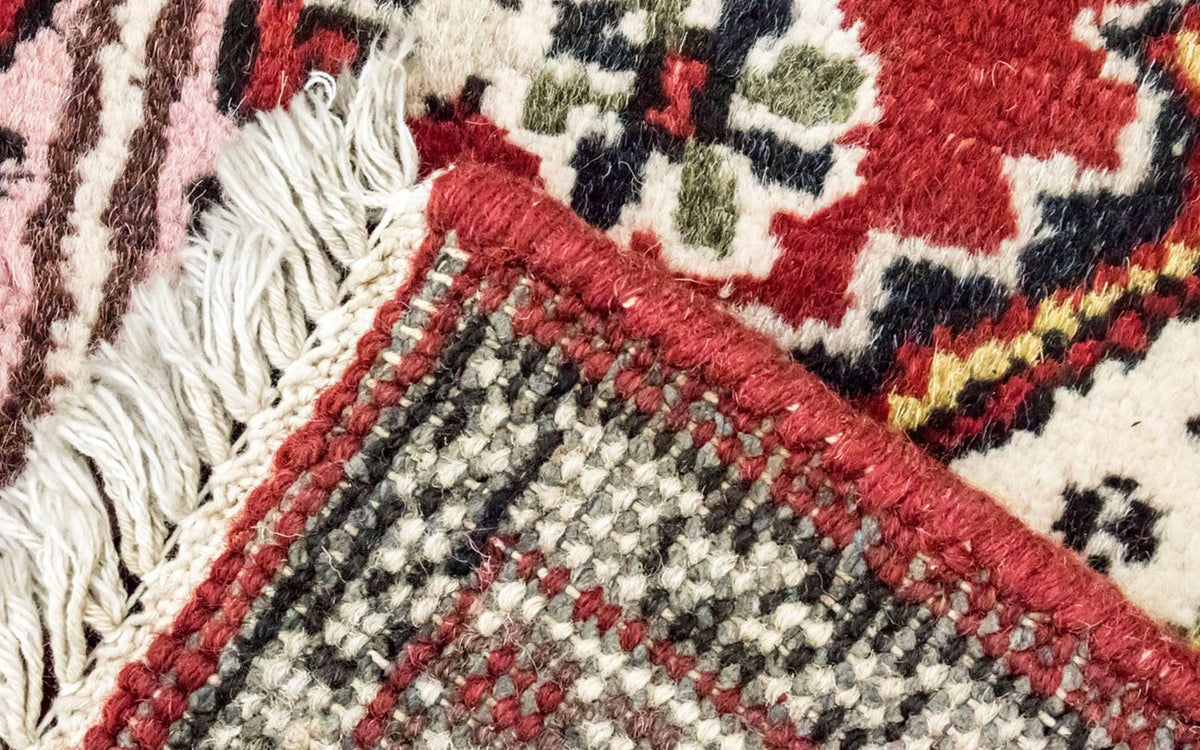 Tapis oriental - 160 x 90 cm - rouge