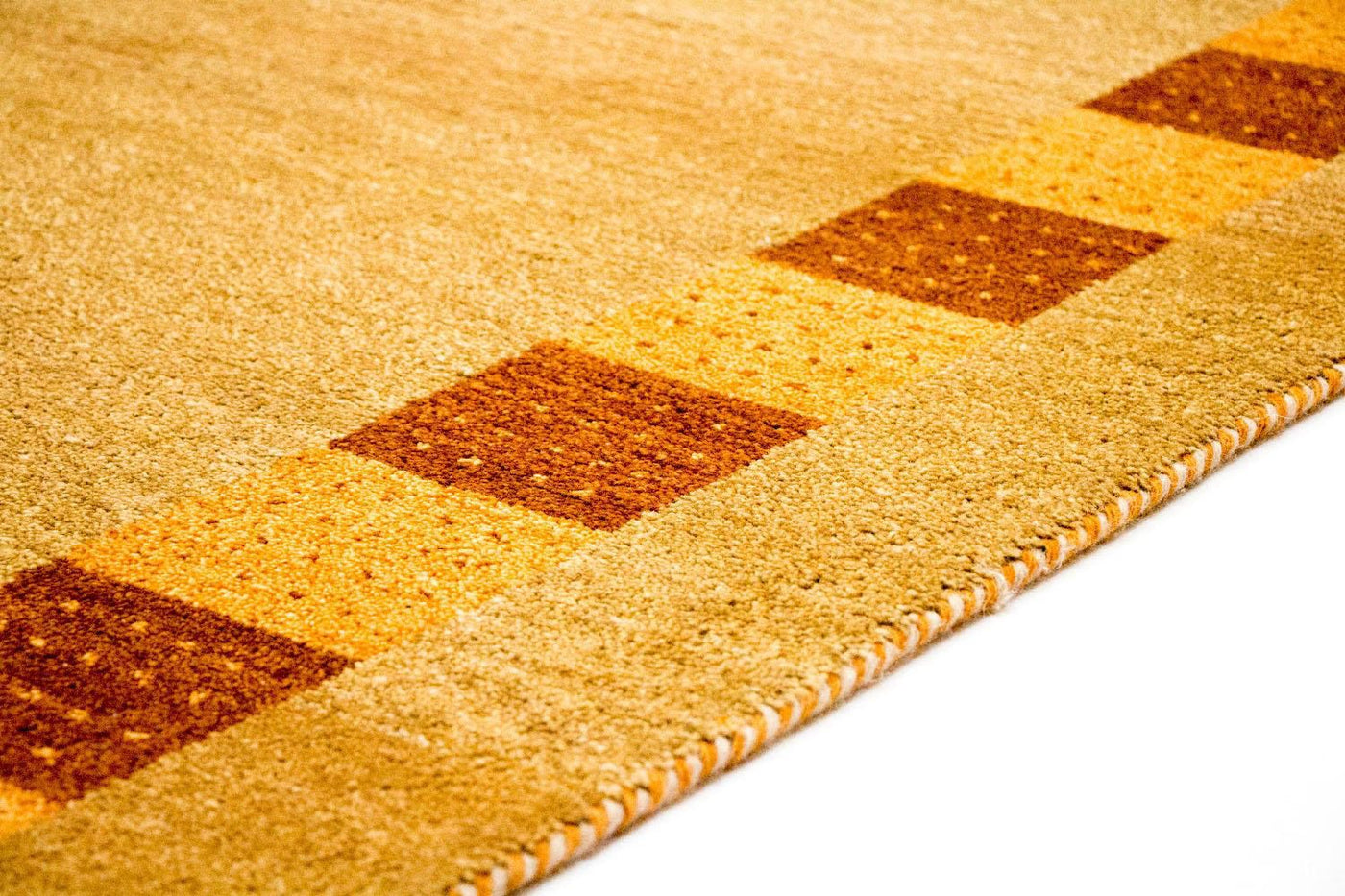 Tapis Gabbeh indien Tapis 242x175cm - Tapis en laine
