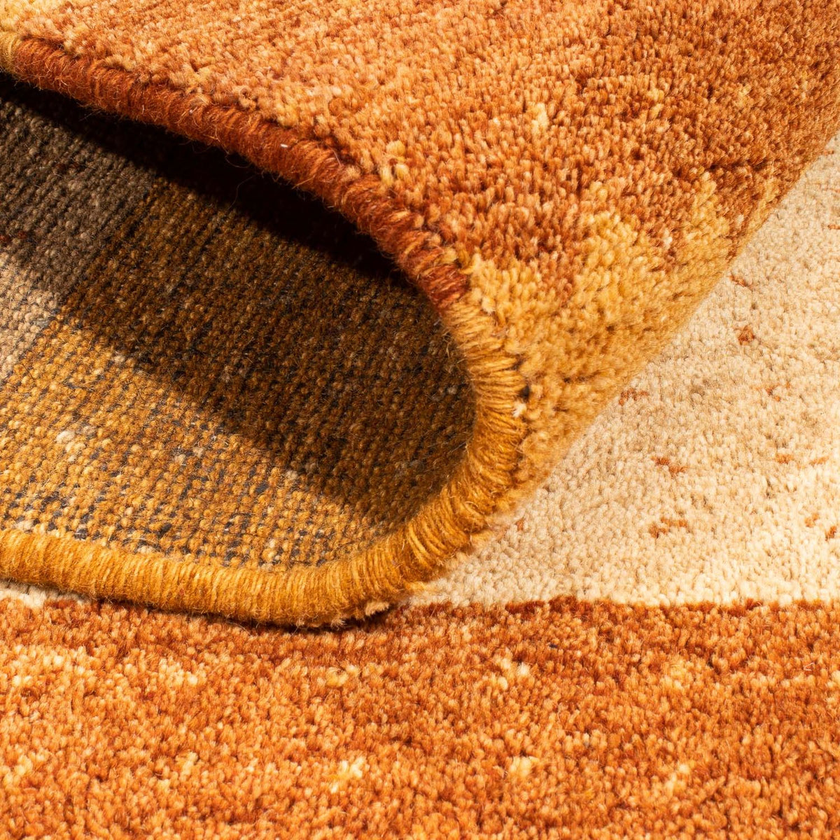 Tapis Gabbeh - Indus - 199 x 142 cm - multicolore