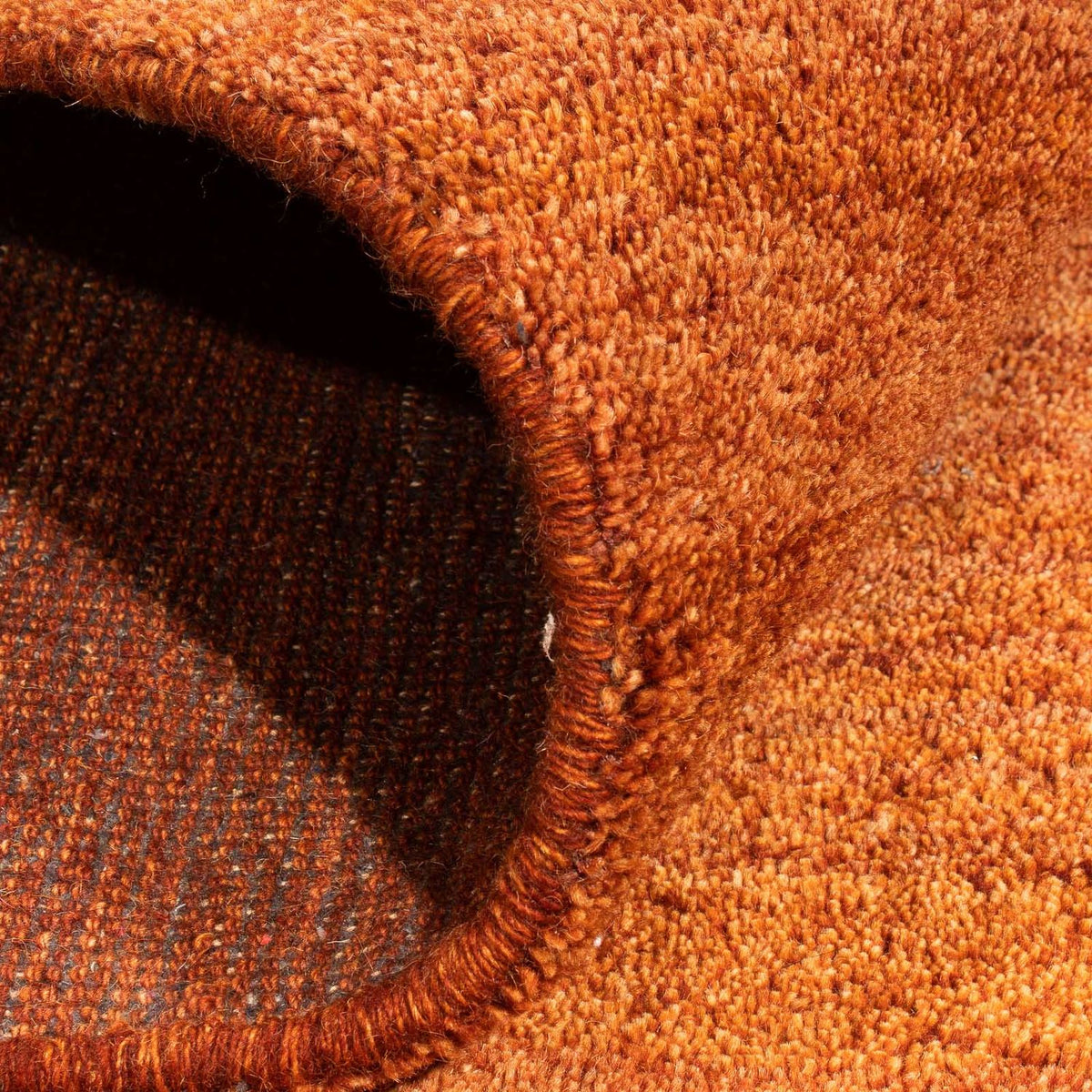 Tapis Gabbeh - Indus - 196 x 143 cm - marron