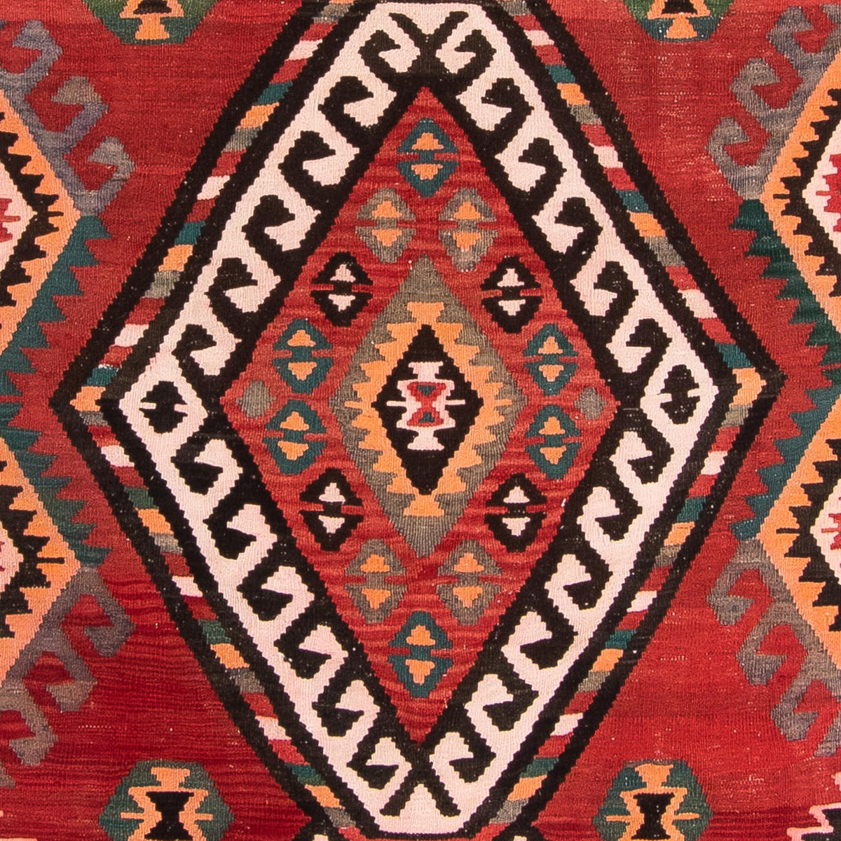 Tapis Kelim - Vieux - 330 x 175 cm - multicolore
