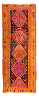 Kilim ancien Tapis 142x355cm