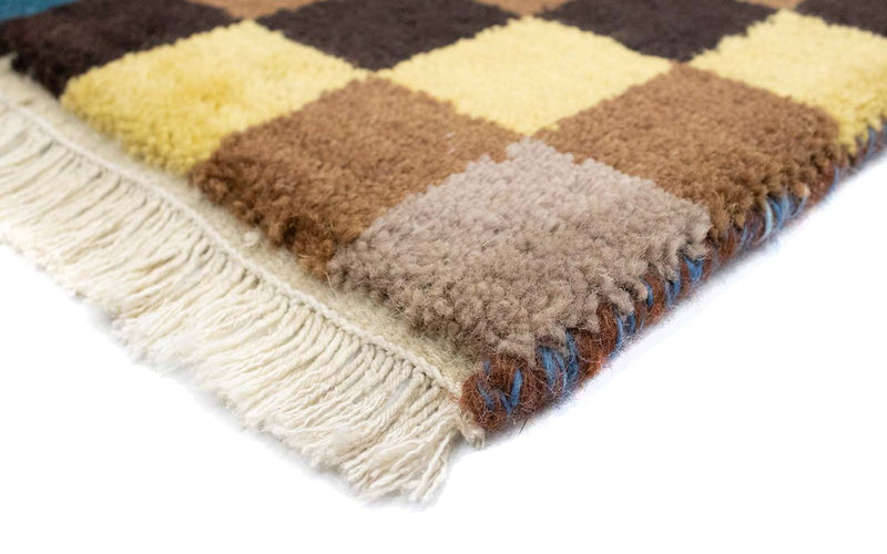 Tapis Gabbeh - Indus - 90 x 60 cm - colorée