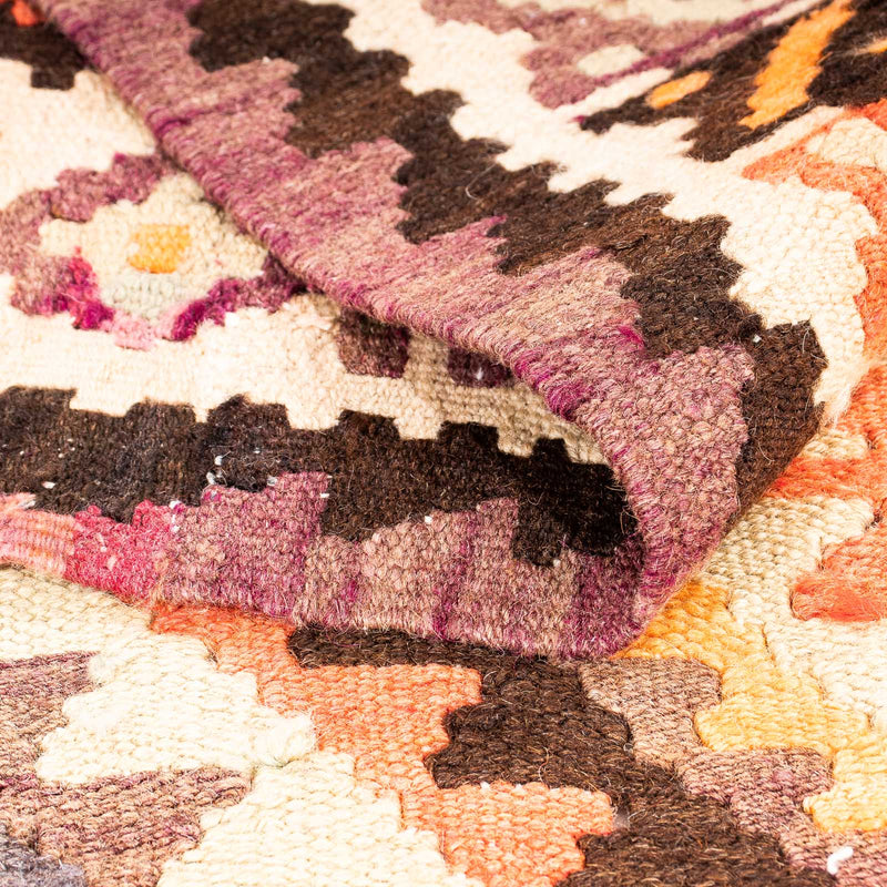 Tapis Kelim - Vieux - 260 x 130 cm - multicolore