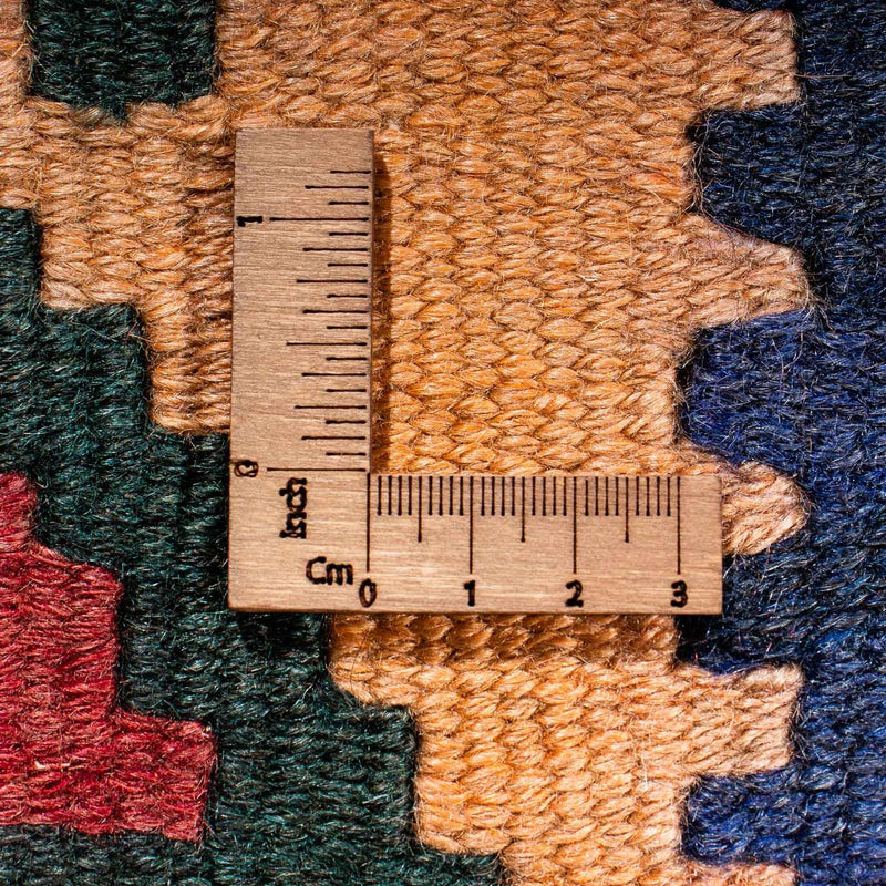 Tapis de couloir Tapis Kelim - Vieux - 350 x 140 cm - multicolore