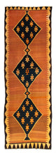 Kilim ancien Tapis 375x124cm