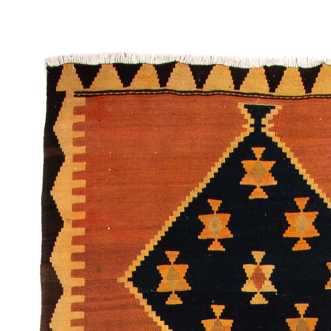 Kilim ancien Tapis 375x124cm
