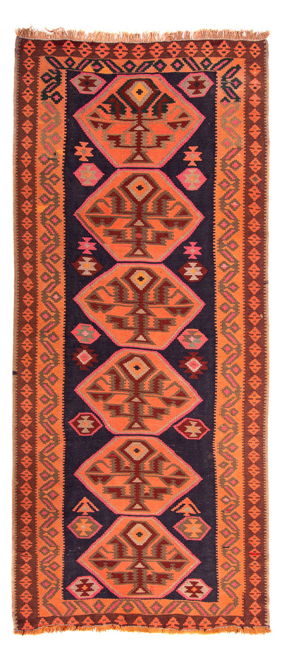 Kilim ancien Tapis 145x320cm