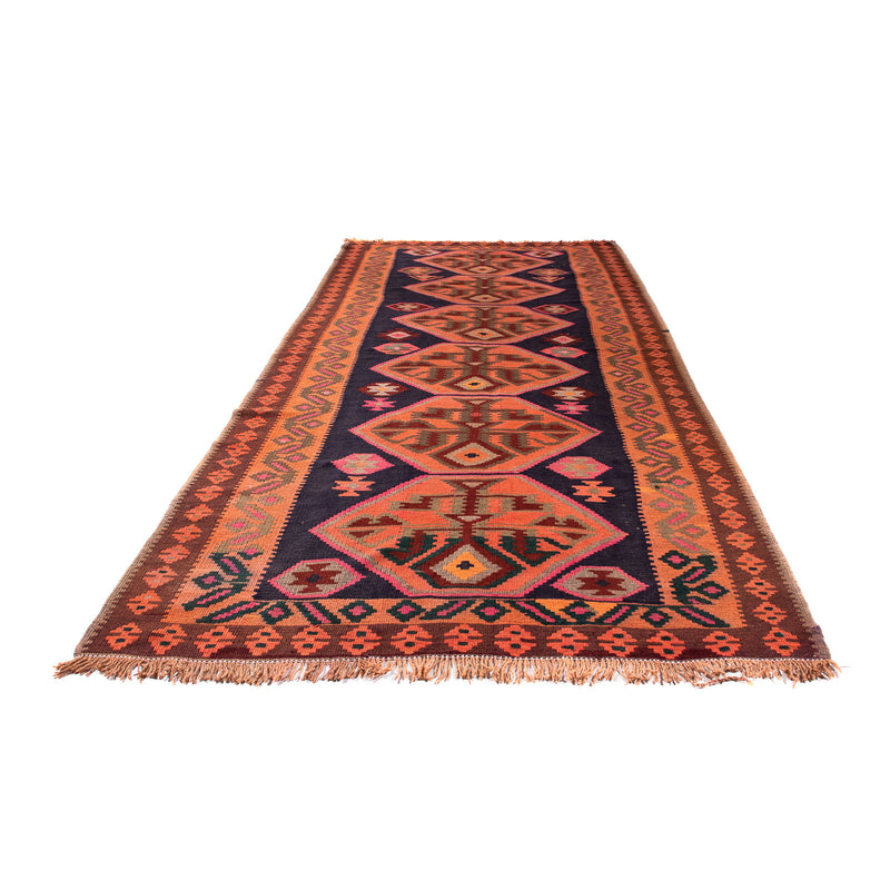 Tapis de couloir Tapis Kelim - Vieux - 320 x 145 cm - multicolore