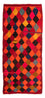 Tapis de couloir Tapis Kelim - Vieux - 320 x 145 cm - multicolore