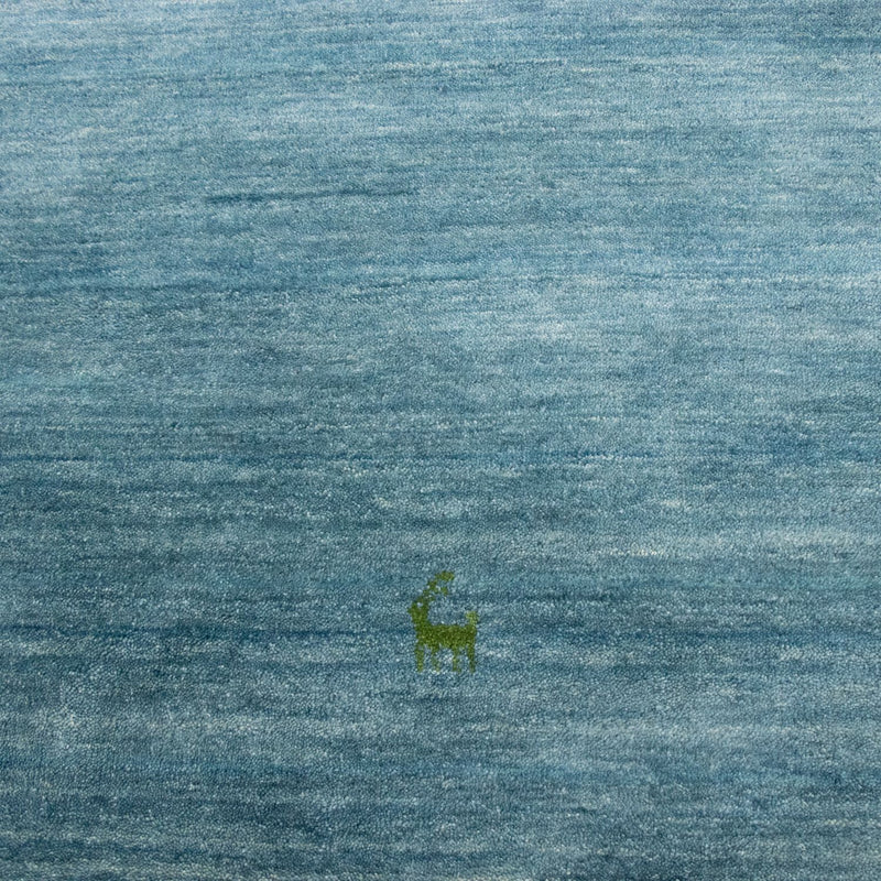 Tapis Gabbeh - Softy - 299 x 202 cm - bleu clair