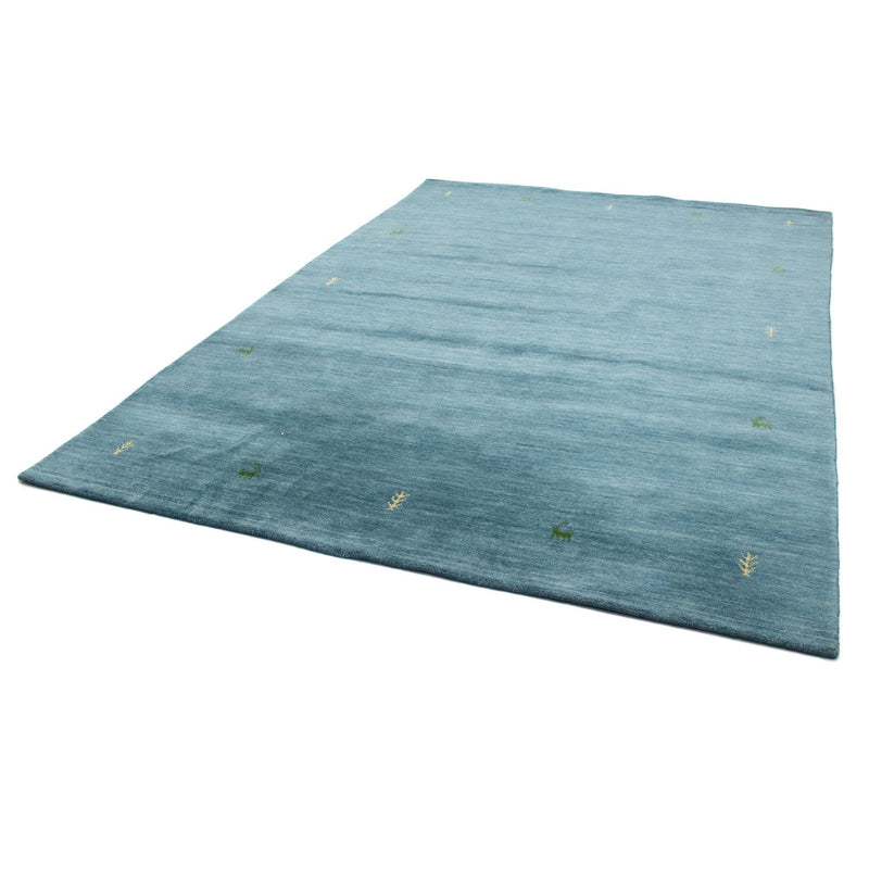 Tapis Gabbeh - Softy - 299 x 202 cm - bleu clair